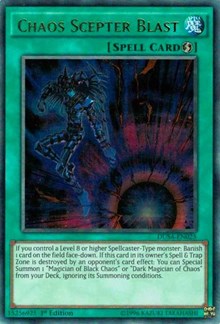 Chaos Scepter Blast [DUSA-EN025] Ultra Rare | Galactic Gamez