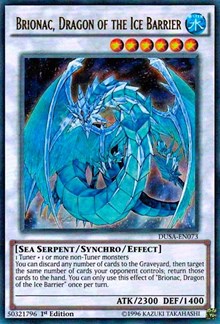 Brionac, Dragon of the Ice Barrier [DUSA-EN073] Ultra Rare | Galactic Gamez