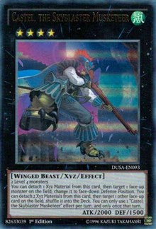 Castel, the Skyblaster Musketeer [DUSA-EN093] Ultra Rare | Galactic Gamez