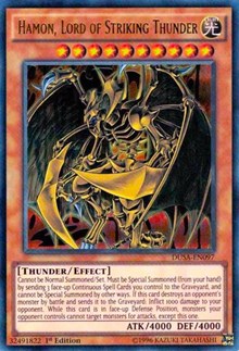 Hamon, Lord of Striking Thunder [DUSA-EN097] Ultra Rare | Galactic Gamez