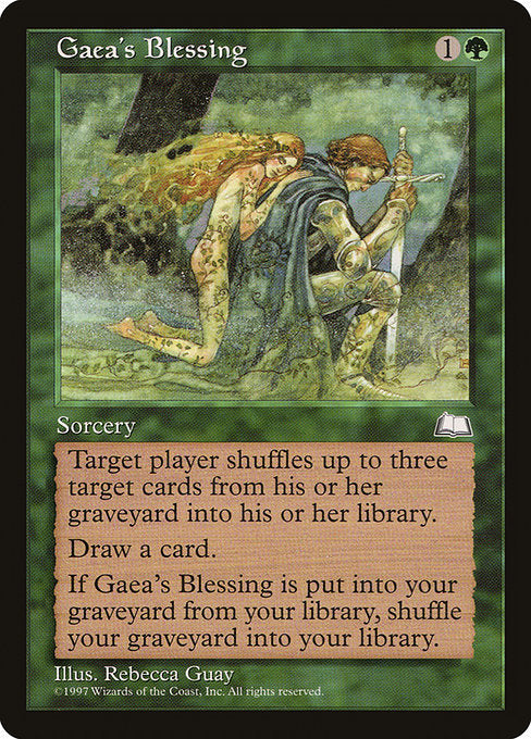 Gaea's Blessing [Weatherlight] | Galactic Gamez