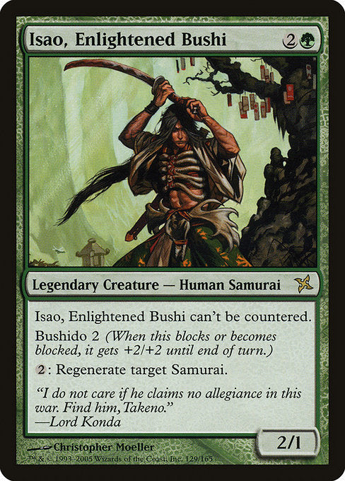 Isao, Enlightened Bushi [Betrayers of Kamigawa] | Galactic Gamez