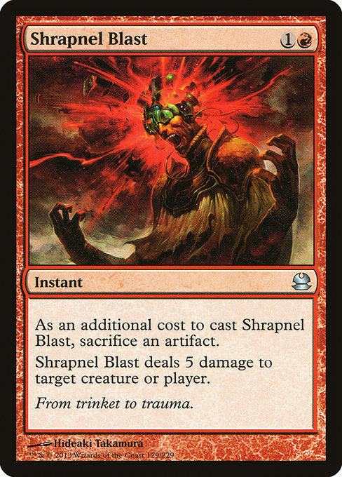 Shrapnel Blast [Modern Masters] | Galactic Gamez