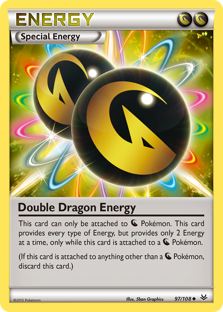 Double Dragon Energy (97/108) [XY: Roaring Skies] | Galactic Gamez