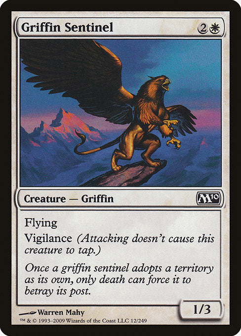 Griffin Sentinel [Magic 2010] | Galactic Gamez