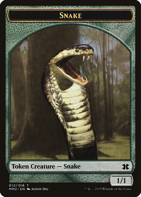 Snake [Modern Masters 2015 Tokens] | Galactic Gamez