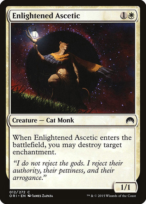 Enlightened Ascetic [Magic Origins] | Galactic Gamez