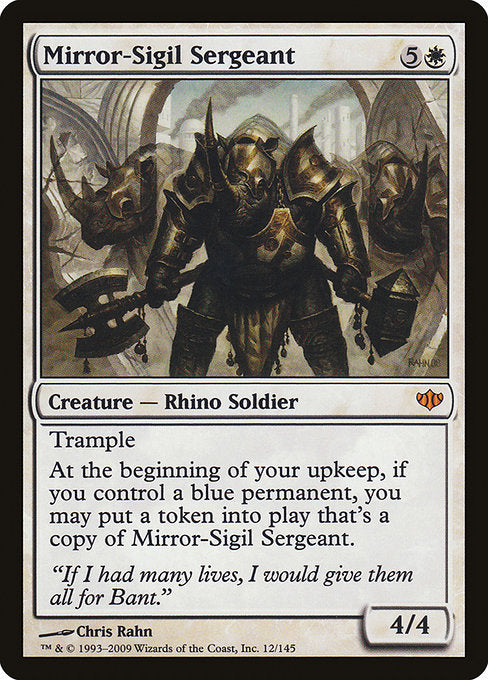 Mirror-Sigil Sergeant [Conflux] | Galactic Gamez