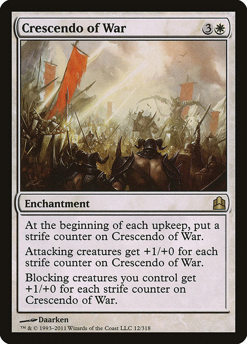 Crescendo of War [Commander 2011] | Galactic Gamez