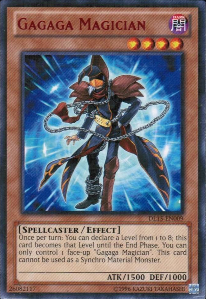 Gagaga Magician (Red) [DL15-EN009] Rare | Galactic Gamez
