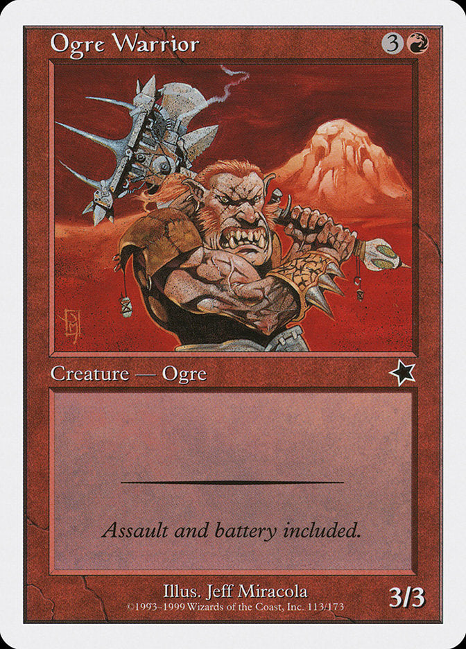 Ogre Warrior [Starter 1999] | Galactic Gamez