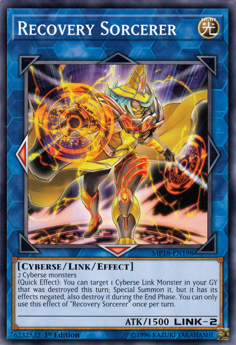 Recovery Sorcerer [MP18-EN198] Common | Galactic Gamez