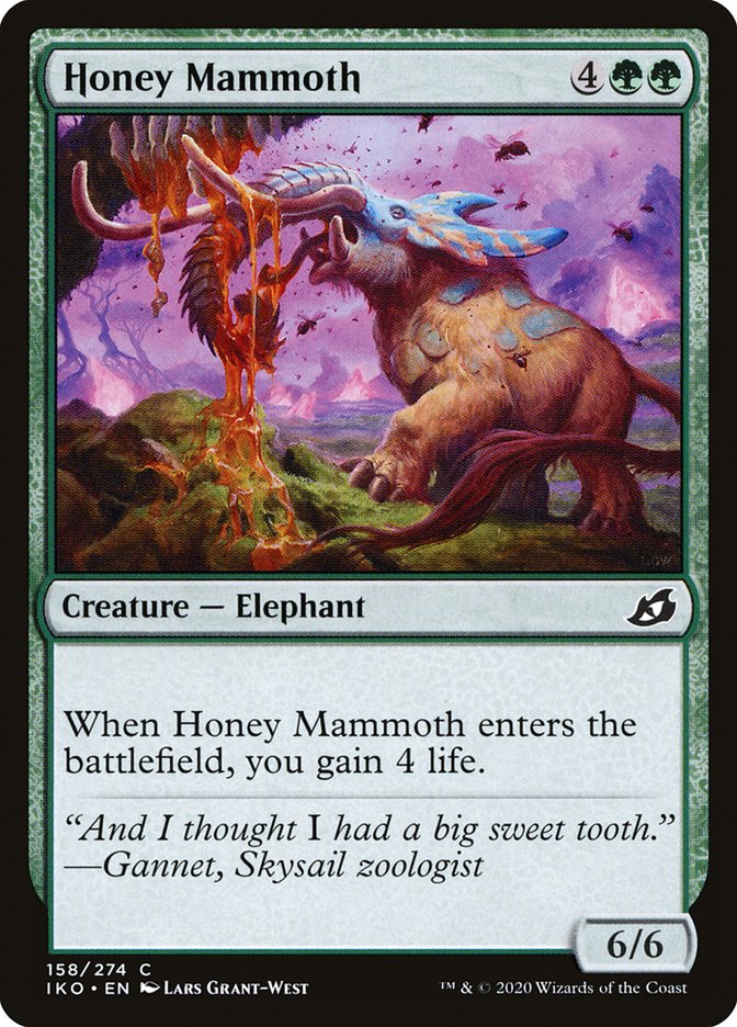 Honey Mammoth [Ikoria: Lair of Behemoths] | Galactic Gamez