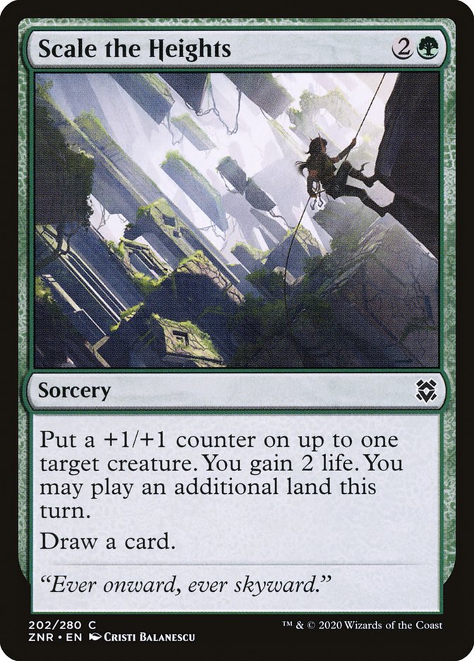 Scale the Heights [Zendikar Rising] | Galactic Gamez