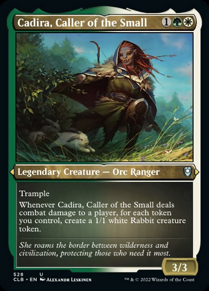 Cadira, Caller of the Small (Foil Etched) [Commander Legends: Battle for Baldur's Gate] | Galactic Gamez
