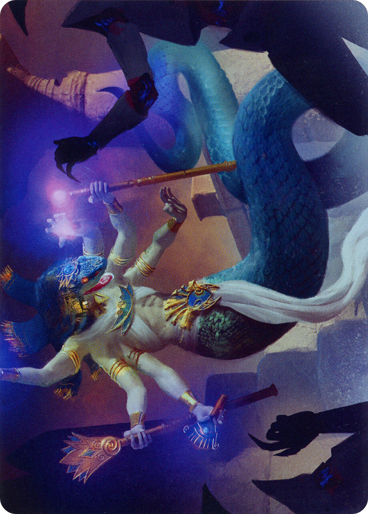 Imoti, Celebrant of Bounty Art Card [March of the Machine Art Series] | Galactic Gamez