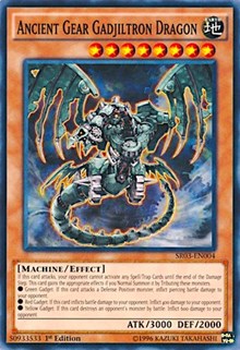 Ancient Gear Gadjiltron Dragon [SR03-EN004] Common | Galactic Gamez