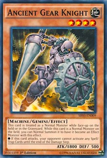 Ancient Gear Knight [SR03-EN009] Common | Galactic Gamez