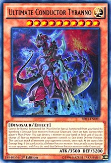 Ultimate Conductor Tyranno [SR04-EN001] Ultra Rare | Galactic Gamez