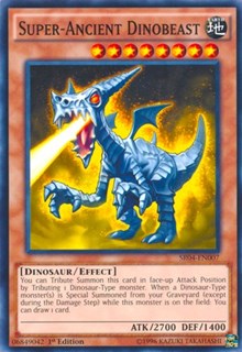 Super-Ancient Dinobeast [SR04-EN007] Common | Galactic Gamez