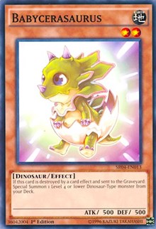 Babycerasaurus [SR04-EN013] Common | Galactic Gamez