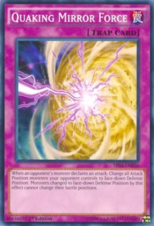 Quaking Mirror Force [SR04-EN036] Common | Galactic Gamez