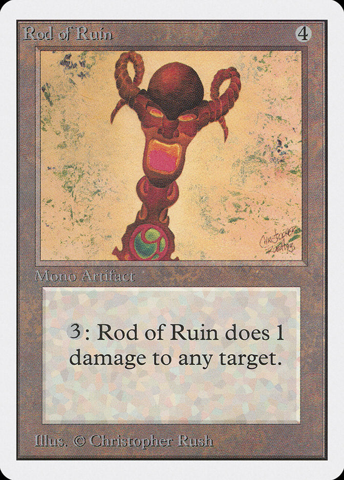 Rod of Ruin [Unlimited Edition] | Galactic Gamez