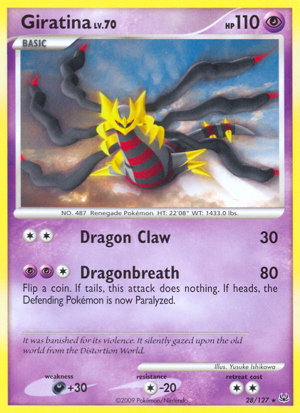 Giratina (28/127) [Platinum: Base Set] | Galactic Gamez