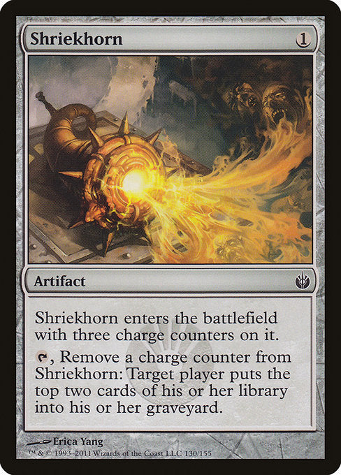 Shriekhorn [Mirrodin Besieged] | Galactic Gamez