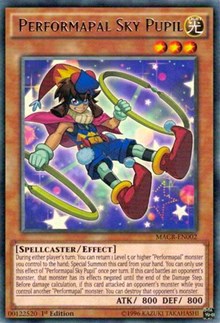 Performapal Sky Pupil [MACR-EN002] Rare | Galactic Gamez