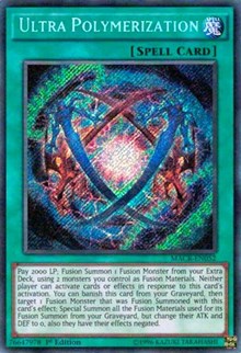 Ultra Polymerization [MACR-EN052] Secret Rare | Galactic Gamez