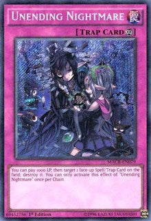 Unending Nightmare [MACR-EN079] Secret Rare | Galactic Gamez