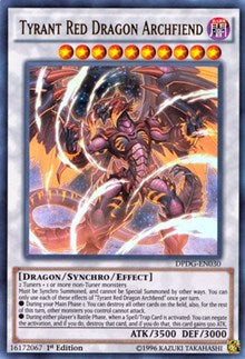 Tyrant Red Dragon Archfiend [DPDG-EN030] Ultra Rare | Galactic Gamez