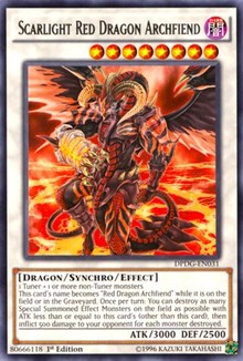 Scarlight Red Dragon Archfiend [DPDG-EN031] Rare | Galactic Gamez