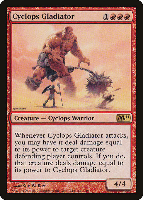 Cyclops Gladiator [Magic 2011] | Galactic Gamez
