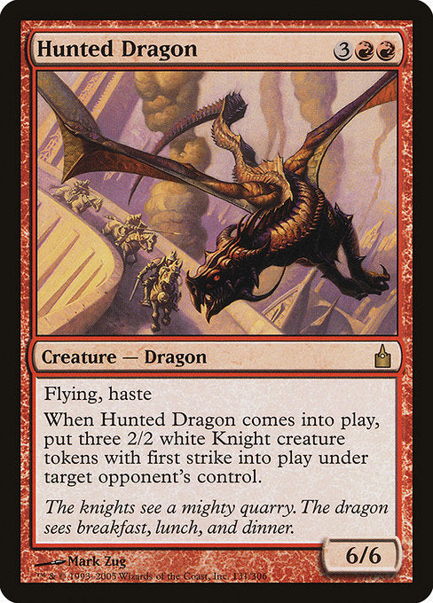 Hunted Dragon [Ravnica: City of Guilds] | Galactic Gamez