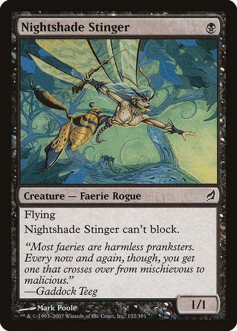 Nightshade Stinger [Lorwyn] | Galactic Gamez