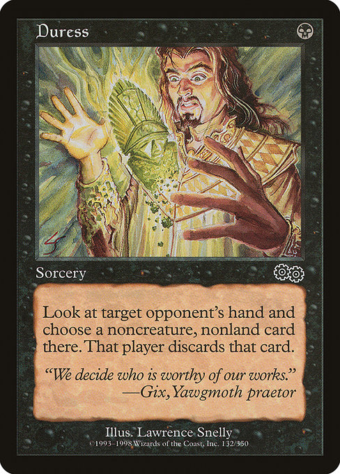 Duress [Urza's Saga] | Galactic Gamez