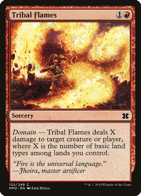 Tribal Flames [Modern Masters 2015] | Galactic Gamez