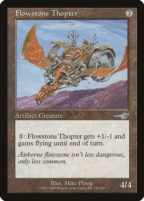 Flowstone Thopter [Nemesis] | Galactic Gamez