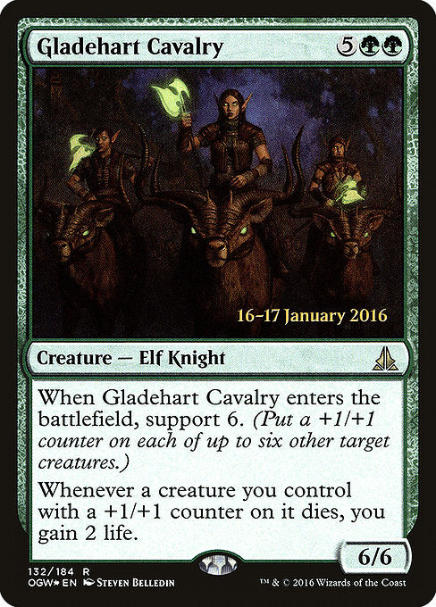 Gladehart Cavalry [Oath of the Gatewatch Promos] | Galactic Gamez