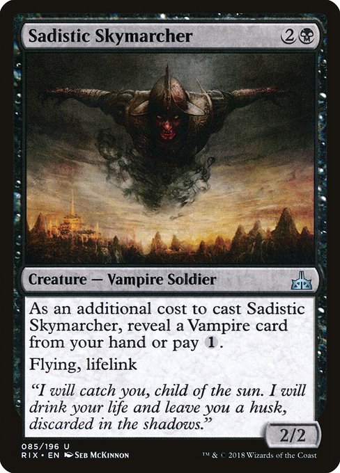 Sadistic Skymarcher [Rivals of Ixalan] | Galactic Gamez