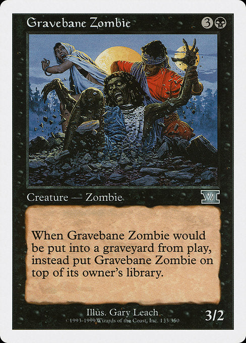 Gravebane Zombie [Classic Sixth Edition] | Galactic Gamez