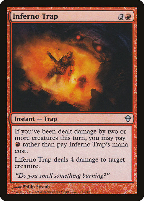 Inferno Trap [Zendikar] | Galactic Gamez