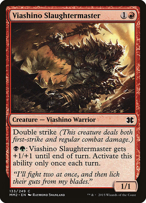 Viashino Slaughtermaster [Modern Masters 2015] | Galactic Gamez