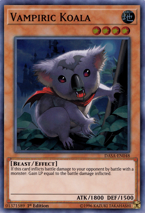 Vampiric Koala [DASA-EN048] Super Rare | Galactic Gamez