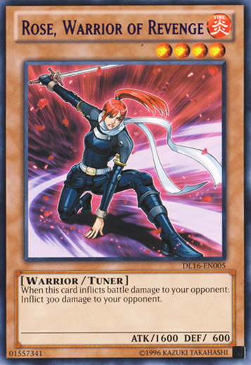 Rose, Warrior of Revenge (Purple) [DL16-EN005] Rare | Galactic Gamez