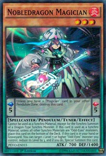 Nobledragon Magician [PEVO-EN015] Super Rare | Galactic Gamez