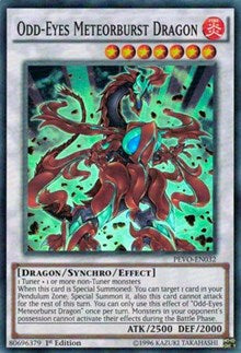 Odd-Eyes Meteorburst Dragon [PEVO-EN032] Super Rare | Galactic Gamez