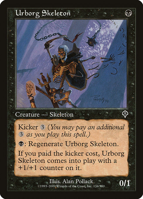 Urborg Skeleton [Invasion] | Galactic Gamez